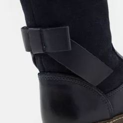 Friboo LEATHER - Stiefel - Dark Blue, Kinder -Friboo Verkaufsgeschäft 02881541548a42908a35fb0cd24d51de