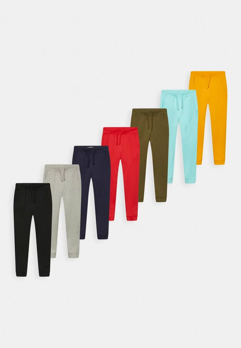 Friboo 7 PACK UNISEX - Jogginghose - Multi-coloured, Black, Dark Blue 3 Friboo 7 PACK UNISEX - Jogginghose - Multi-coloured, Black, Dark Blue