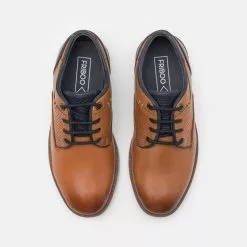 Friboo LEATHER - Sportlicher Schnürer - Cognac, Kinder -Friboo Verkaufsgeschäft 1267d6d0863e4356bc6b4eace1a06caf