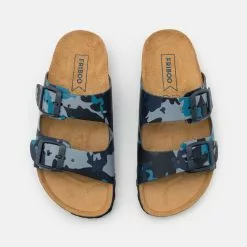 Friboo Pantolette Flach - Dark Blue, Kinder 11 Friboo Pantolette Flach - Dark Blue, Kinder -Friboo Verkaufsgeschäft 29b7f25a3241438a8d5be4922fb1d7ec