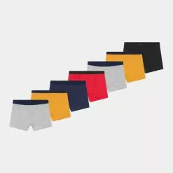 Friboo BOYS SHORTS 7 PACK - Panties - Multi-coloured/grey/red, Kinder