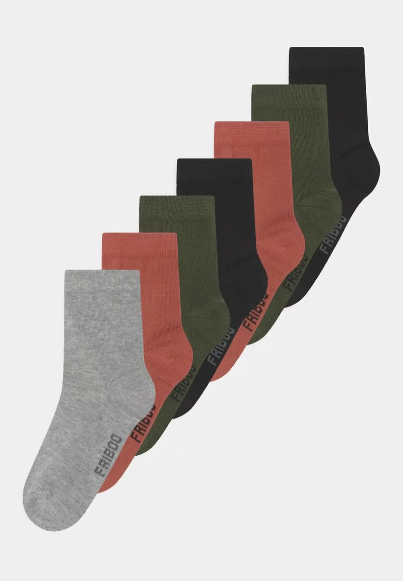 Friboo UNISEX 7 PACK - Socken - Multi-coloured/grey/brown, Kinder 3 Friboo UNISEX 7 PACK - Socken - Multi-coloured/grey/brown, Kinder