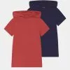 Friboo BOYS HOODED TEE 2 PACK - T-Shirt Print - Red/dark Blue, Kinder 1 Friboo BOYS HOODED TEE 2 PACK - T-Shirt Print - Red/dark Blue, Kinder -Friboo Verkaufsgeschäft 2c599497b0de4fb0b97412fb4f667eba