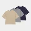 Friboo 3 PACK - T-Shirt Basic - Grey/dark Blue/tan, Kinder 2 Friboo 3 PACK - T-Shirt Basic - Grey/dark Blue/tan, Kinder -Friboo Verkaufsgeschäft 31dc53cebe9a48f9be603dbc8f808df6