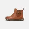 Friboo LEATHER BOOTIES - Stiefelette - Cognac, Unisex -Friboo Verkaufsgeschäft 403639fb335f40918bf10a94cfdcc502