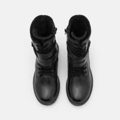 Friboo LEATHER - Schnürstiefel - Black, Kinder 25 Friboo LEATHER - Schnürstiefel - Black, Kinder -Friboo Verkaufsgeschäft 42607aee1a864639871e8a19bf99c9c2