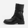 Friboo LEATHER - Schnürstiefel - Black, Kinder 2 Friboo LEATHER - Schnürstiefel - Black, Kinder -Friboo Verkaufsgeschäft 49781c006380499fb0668f6a50229e24