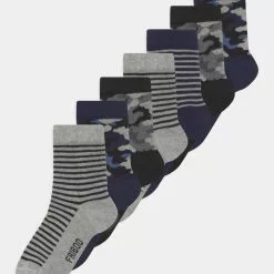 Friboo BOYS 7 PACK - Socken - Grey/black, Kinder