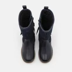 Friboo LEATHER - Stiefel - Dark Blue, Kinder -Friboo Verkaufsgeschäft 53d2d5bddc65429bb532a50e338c8024