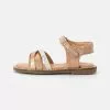 Friboo LEATHER SANDALS - Riemensandalette - Rose Gold Coloured, Kinder -Friboo Verkaufsgeschäft 5a1f6b25413746ceb313f9936071b465