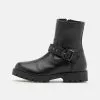 Friboo Cowboy-/Bikerstiefelette - Black, Kinder -Friboo Verkaufsgeschäft 5eee90fbe57a4751bf9f84a7368ebf27