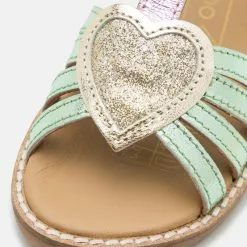 Friboo LEATHER - Riemensandalette - Gold, Kinder -Friboo Verkaufsgeschäft 5f762f6c60ca44e5b34d82337cbfa38c