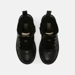 Friboo LEATHER - Schnürstiefelette - Black, Kinder 12 Friboo LEATHER - Schnürstiefelette - Black, Kinder -Friboo Verkaufsgeschäft 8178fd9cd4124eb79f2dae20b0cde83e