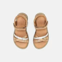 Friboo LEATHER SANDALS - Riemensandalette - Rose Gold Coloured, Kinder -Friboo Verkaufsgeschäft 848e0a5350a5453c9947e3c52e12a0e5