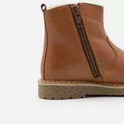 Friboo LEATHER - Stiefelette - Cognac, Kinder -Friboo Verkaufsgeschäft 876ab06ab4714c068ec2981234e12458