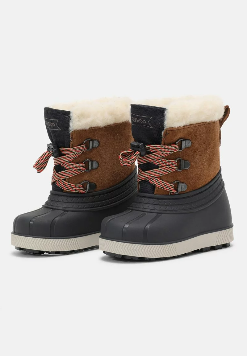 Friboo LEATHER UNISEX - Snowboot/Winterstiefel - Cognac, Kinder 4 Friboo LEATHER UNISEX - Snowboot/Winterstiefel - Cognac, Kinder – Bild 2
