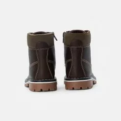 Friboo BOOTIES - Schnürstiefelette - Dark Brown, Kinder 10 Friboo BOOTIES - Schnürstiefelette - Dark Brown, Kinder -Friboo Verkaufsgeschäft 8d8ba5109679466ca583047c49376f61