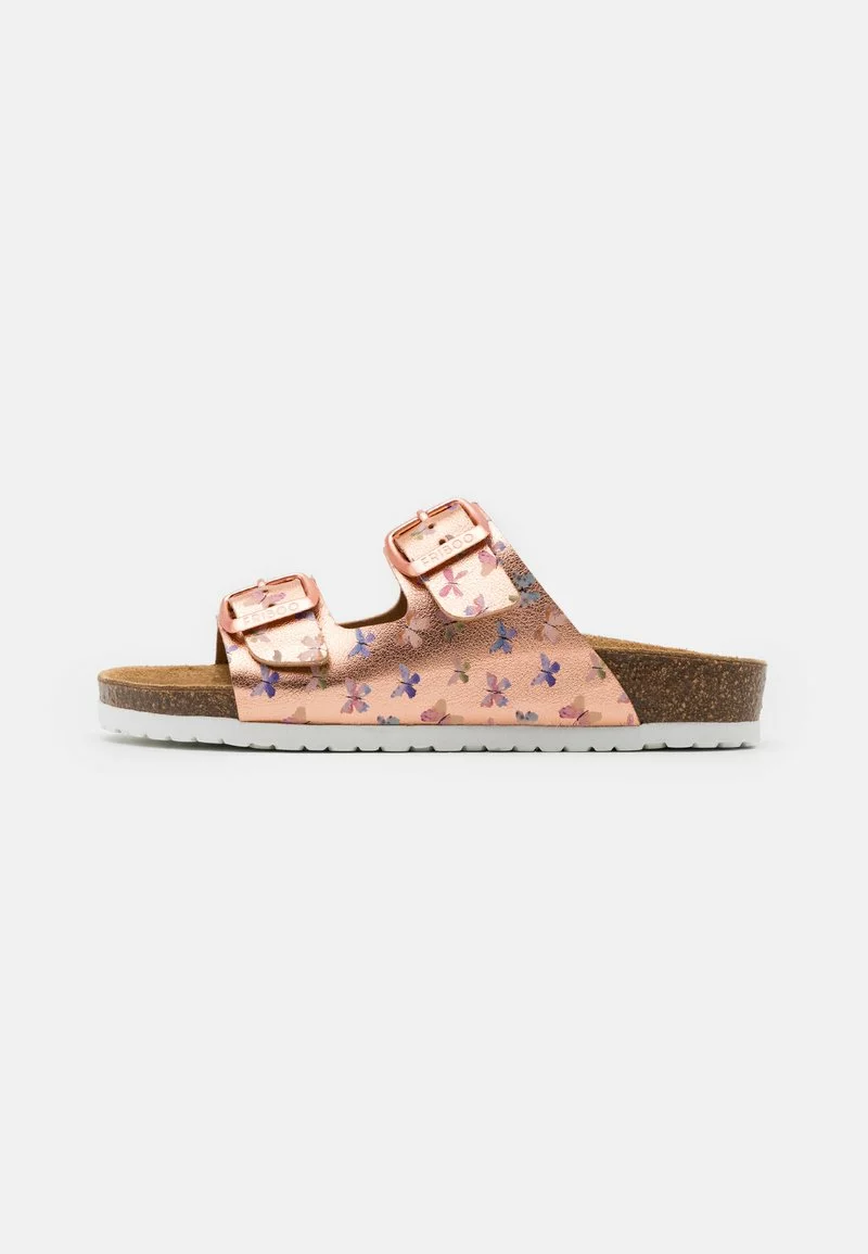 Friboo Pantolette Flach - Rose Gold, Kinder 3 Friboo Pantolette Flach - Rose Gold, Kinder