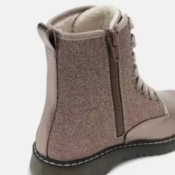 Friboo Schnürstiefelette - Bronze, Kinder -Friboo Verkaufsgeschäft 90475f676a1240ce8869b1d5284d5f89