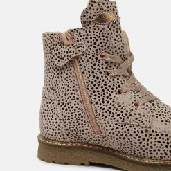 Friboo LEATHER - Schnürstiefelette - Light Pink, Kinder -Friboo Verkaufsgeschäft 9198a74452eb404082ed5417efc91710