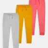 Friboo BASIC GIRLS 3 PACK - Jogginghose - Orange, Pink, Grey, Kinder -Friboo Verkaufsgeschäft a608efa9ac5447e8b665a201fd013808