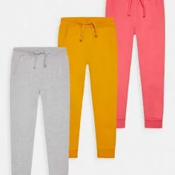 Friboo BASIC GIRLS 3 PACK - Jogginghose - Orange, Pink, Grey, Kinder