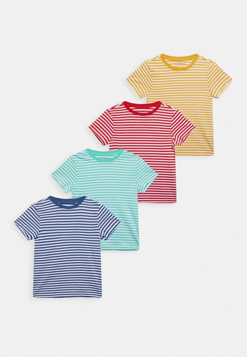 Friboo MPACK: 4 YARN DYE STRIPE T-SHIRT - T-Shirt Print - Multi-coloured - 917_blue - 502_turquoise - 505, Kinder 3 Friboo MPACK: 4 YARN DYE STRIPE T-SHIRT - T-Shirt Print - Multi-coloured - 917_blue - 502_turquoise - 505, Kinder