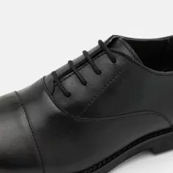 Friboo LEATHER - Schnürer - Black, Kinder -Friboo Verkaufsgeschäft ae77f2d70d3d41b480a3720c7e29fa9e