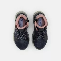 Friboo LEATHER BOOTIES - Schnürstiefelette - Dark Grey, Kinder -Friboo Verkaufsgeschäft b01a1b0023704a7ead771669fdeb4e2b