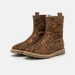 Friboo LEATHER - Stiefelette - Bronze, Kinder -Friboo Verkaufsgeschäft b55e8595832d4925a643a380dd40e7c7