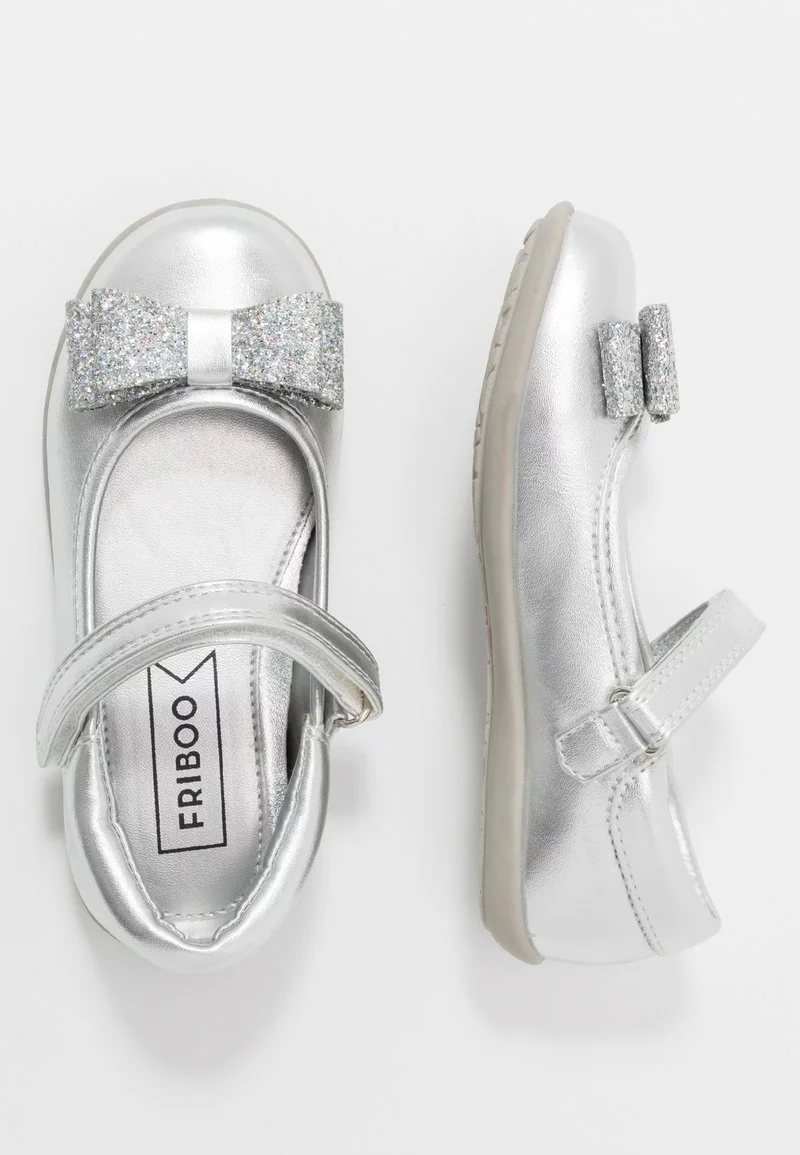Friboo Riemchenballerina - Silver, Kinder 3 Friboo Riemchenballerina - Silver, Kinder