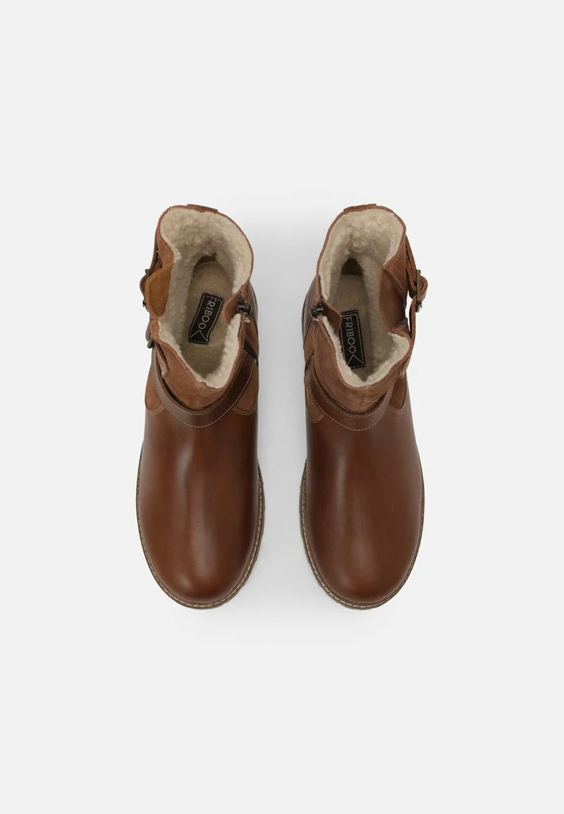 Friboo LEATHER - Stiefelette - Dark Brown, Kinder 6 Friboo LEATHER - Stiefelette - Dark Brown, Kinder – Bild 4
