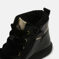 Friboo LEATHER - Schnürstiefelette - Black, Kinder 15 Friboo LEATHER - Schnürstiefelette - Black, Kinder -Friboo Verkaufsgeschäft c25e40c03ffd4857990210ebc5af22b9