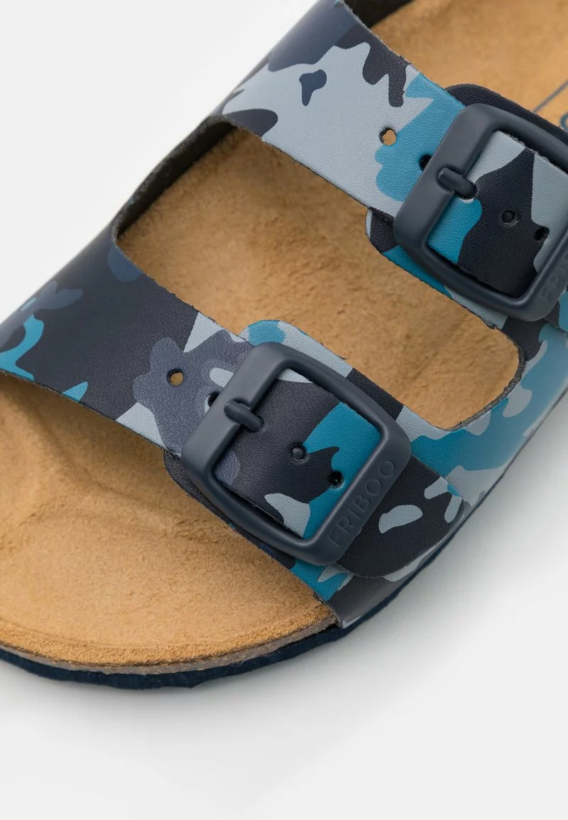 Friboo Pantolette Flach - Dark Blue, Kinder 8 Friboo Pantolette Flach - Dark Blue, Kinder – Bild 6