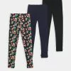Friboo BASIC GIRLS 3 PACK - Leggings - Hosen - Navy, Kinder -Friboo Verkaufsgeschäft cf69f5535b55400d98efaba47388e985