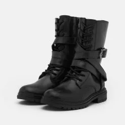 Friboo LEATHER - Schnürstiefel - Black, Kinder 19 Friboo LEATHER - Schnürstiefel - Black, Kinder -Friboo Verkaufsgeschäft d514d654e2bc45a3bfa4e0f76b278218