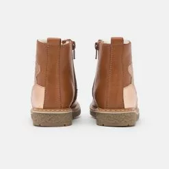 Friboo LEATHER - Stiefelette - Cognac, Kinder -Friboo Verkaufsgeschäft e001702707344ca78892c81fe95ba572