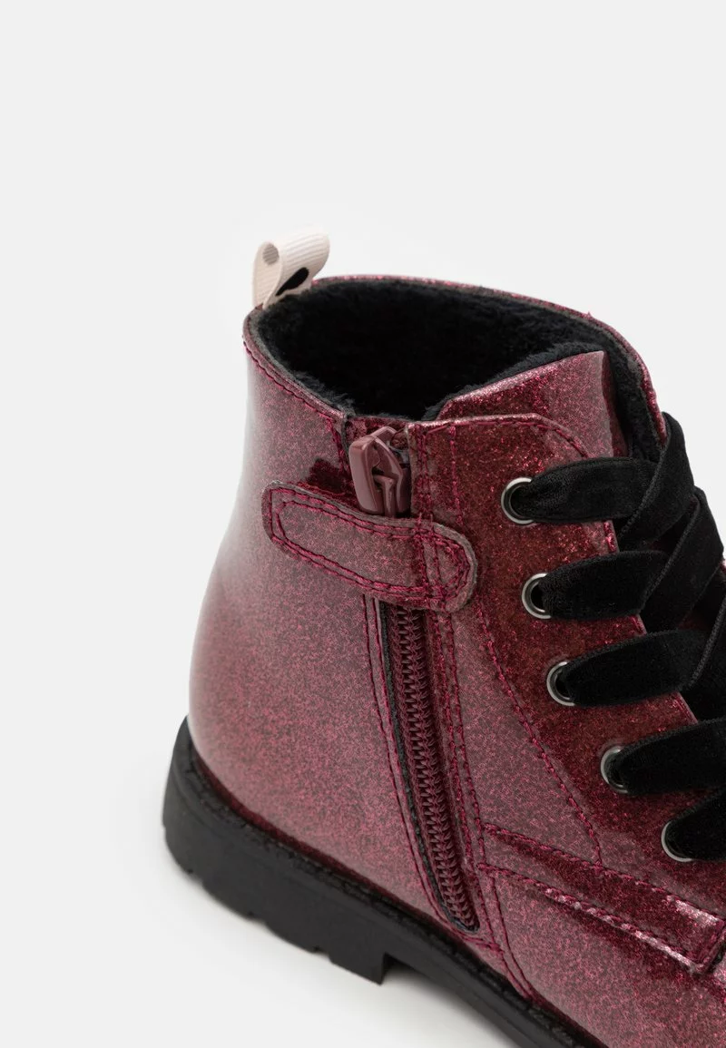 Friboo Schnürstiefelette - Bordeaux, Kinder 8 Friboo Schnürstiefelette - Bordeaux, Kinder – Bild 6