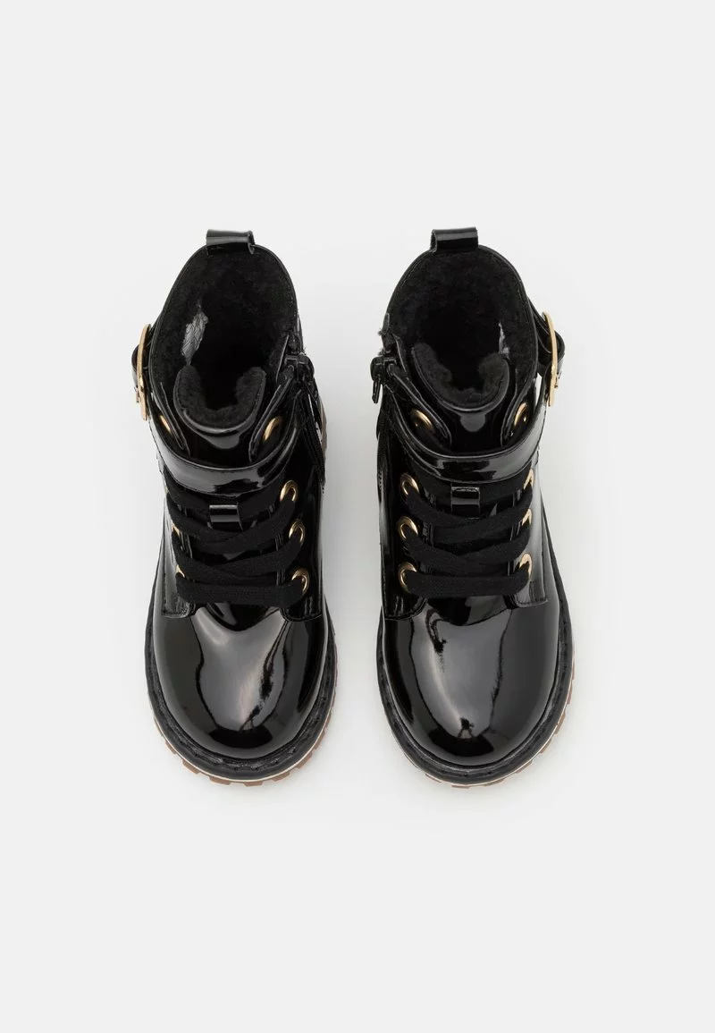 Friboo Schnürstiefelette - Black, Kinder 6 Friboo Schnürstiefelette - Black, Kinder – Bild 4